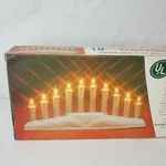 Vintage Christmas Mini Candolier 10 Candles Beacon With Box Tiny Home Camper Rv. Fixed Price $23.23.