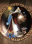 Christmas Santa Claus Plate And Server Microwave Dishwasher Safe Table Decor Red. Fixed Price $23.00.
