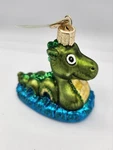 Owc Old World Christmas Loch Ness Monster Glass Ornament New Tag. Fixed Price $16.95.