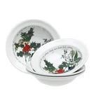 Portmeirion The Holly And Ivy 6.5" Cereal Bowls (set Of 6). Fixed Price $120.00.