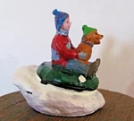 Lemax Vail Village Figurine - Tubing Buddies #22057. Fixed Price $9.99.
