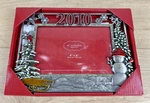 St. Nicholas Holiday 4X6 Photo Frame Snowman & Snowflake Christmas Tree Design. Fixed Price $11.00.