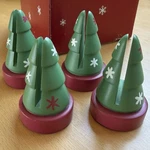 Pottery Barn Kids Placecard Holders Set Of Four Christmas Trees In Box. Fixed Price $14.95.