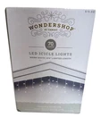 Wondershop Led Icicle Lights 70 Count Warm White 96" Length Indoor & Outdoor Use. Fixed Price $5.88.