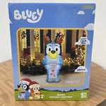 Gemmy Christmas 2024 Bluey Inflatable 5.5 With Antlers & No Wish List. Fixed Price $34.99.