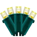Yuletime 200 Warm White Wide Angle Led Christmas Lights, 66 Feet Green Wire U.... Fixed Price $44.58.