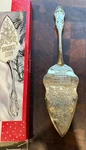 Vintage Merry Christmas Silverplate Pie Cake Server Trowel Holiday. Fixed Price $14.99.