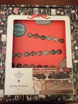 John Derian Christmas 5' Glass Candy Garland London Ginger, Home Decor New. Fixed Price $14.75.