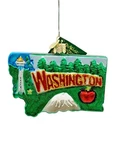 State Of Washington Evergreen Space Needle Old World Christmas Ornament. Fixed Price $24.49.
