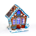 Kurt S. Adler 7-INCH Led Hanukkah Gingerbread House Tablepiece, Blue. Fixed Price $45.36.