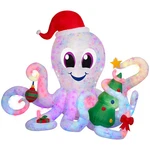 Brand New Holiday Living 6FT Tall Rainbow Octopus Airblown Christmas Inflatable. Fixed Price $129.99.