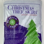 Buffalo Snow Glittering Christmas Tree Skirt Decor White. Fixed Price $14.98.