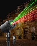 Enjoyedled Christmas Projector Lights Outdoor With Remote Control, Red And Gr.... Fixed Price $32.69.