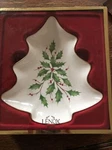 Lenox American By Design Holiday Tree Candy Dish 7.5" New In Box. Fixed Price $10.00.