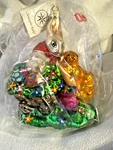 Retired Christopher Radko Ornament New With Wagon Ears 98-397-0 (329). Fixed Price $31.47.