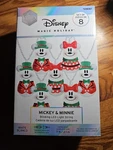 New! Gemmy Magic Holiday Mickey & Minnie Snowmen Led Light String Set 8 Disney. Fixed Price $16.99.