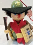 Steinbach -boy Scout- Christmas Tree Ornament Made Germany- Orig. Hang Tag.. Fixed Price $33.99.