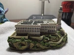 Danbury Mint Alcatraz Island Lighthouse San Francisco California Figurine. Fixed Price $35.00.
