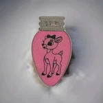 Sea World Busch Gardens Pink Clarice Christmas Light Bulb Ambassador. Fixed Price $17.99.