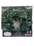Trim Home 24" Led Pre-lit Wreath 35 Clear Lights Holiday Decor. E8. Fixed Price $15.96.
