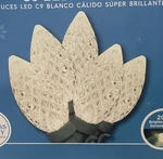 Holiday Time 100 Count White Led Super Bright C9 Christmas Lights Indoor Outdoor. Fixed Price $45.00.