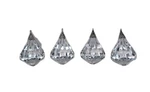 3.75" Large Acrylic Diamond Crystal Ornament Holiday, Christmas, Wedding Decor. Fixed Price $8.00.