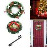 20IN Christmas Wreath Window Front Door Wall Hanging Tree Garland W/hook. Fixed Price $15.33.