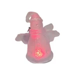 Christmas House Light Up Clear Ornament Snowman 6" New With Tag. Fixed Price $14.99.
