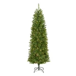National Tree Company 6.5 Ft Pre-lit Kingswood Fir Slim Artificial Christmas .... Fixed Price $181.29.