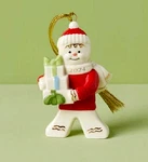 Lenox Annual 2024 Gingerbread Man With Gifts Ornament New Box. Fixed Price $29.85.