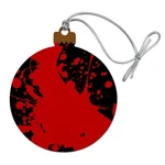 Blood Splatter Classic Horror Movie Hal Wood Christmas Tree Ornament. Fixed Price $5.99.