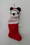 Gemmy Disney Singing Motion Animated Mickey Mouse Christmas Stocking Ears Move. Fixed Price $24.99.