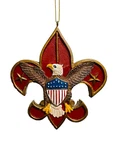 Kurt Adler Boy Scouts Of America Eagle Fleur De Lis Christmas Ornament W1456 New. Fixed Price $12.95.