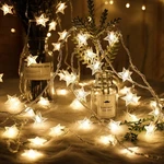 Star String Lights, 10FT/3M 20 Led Plug Warm White Fairy. Fixed Price $15.01.