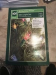 100 Multi Mini Lights Wedding Xmas 23.5 Ft Green Wire By Holiday Time. Fixed Price $8.00.