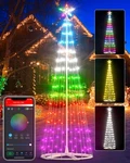 Avatar Controls 8FT Smart Outdoor Christmas Content Led Light Show - White. Fixed Price $77.88.