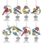 Ganz E5 Easter Christmas 2.5" W. X 3.75" H. Cardinal Ornament - Choose Design. Fixed Price $10.39.