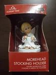 Holiday Time Traditional Stocking Holder Angel Vtg. Fixed Price $16.00.