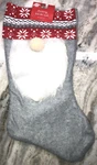 Gnome Christmas Stocking 18 Brand New-ships Same Business Day. Fixed Price $14.88.
