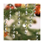 Christmas Ornaments Crystal Tree Decorations, 30PCS Acrylic Clear Hanging Cry.... Fixed Price $17.89.