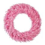 Vickerman 24" Plastic Fir Artificial Christmas Wreath Pink. Fixed Price $51.93.