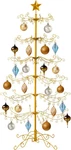 6FT Wrought Iron Ornament Display Christmas Tree W/easy Assembly Stand - Gol. Fixed Price $172.61.