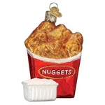 Old World Christmas Chicken Nuggets Glass Blown 3.25 Inches,. Fixed Price $40.99.