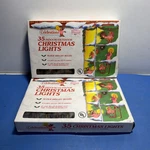 Lot Of 2 Vintage Celebrations 35 Multi Color Christmas Lights. Fixed Price $28.00.
