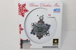 New "my Hero The Army" Gloria Duchin Pewter Collectable Christmas Ornament. Fixed Price $14.88.