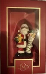 Lenox African American Santa With Stocking And Teddy Bear Ornament New. Fixed Price $25.00.
