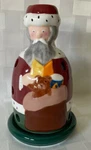 Villeroy & Boch Decolight Christmas Santa Candlestick Votive Holder. Fixed Price $17.99.