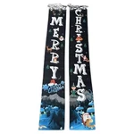 Christmas Decoration Seasonal Porch Sign BANNER-1 Pair (indoor/outdoor). Fixed Price $14.25.