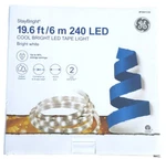 Ge Staybright 240-LIGHT 19.6-FT White Integrated Led Christmas Tape Lights. Fixed Price $34.99.
