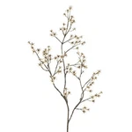 Raz Import 35" Cream/gold Flower Branch Floral/berry Pick/spray/stem/swag/tree. Fixed Price $12.99.